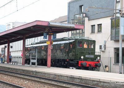 2CC2 3402 en gare de Chambéry à l'occasion de ses 80 ans.