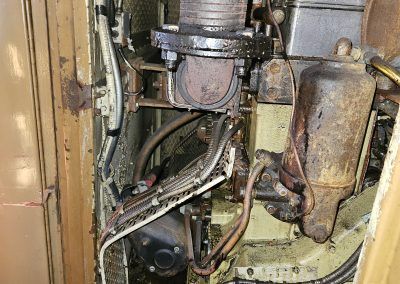 Moteur Poyaud de la voiture cinéma SCC 66 / Su 204 (photo Arnaud Guyon).