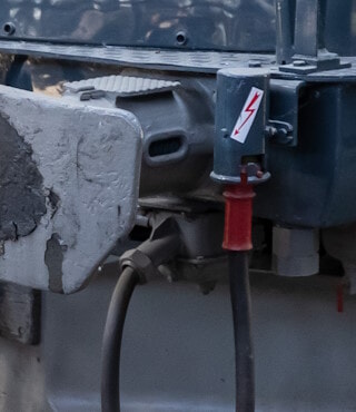 Détail frontal de la CC 20001 (photo L. Mollard).