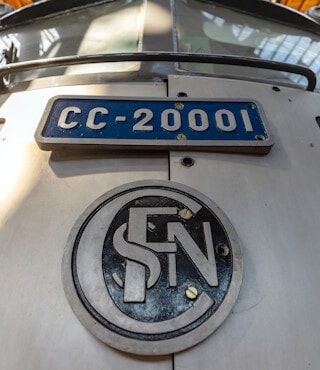 Détail frontal de la CC 20001 (photo L. Mollard).