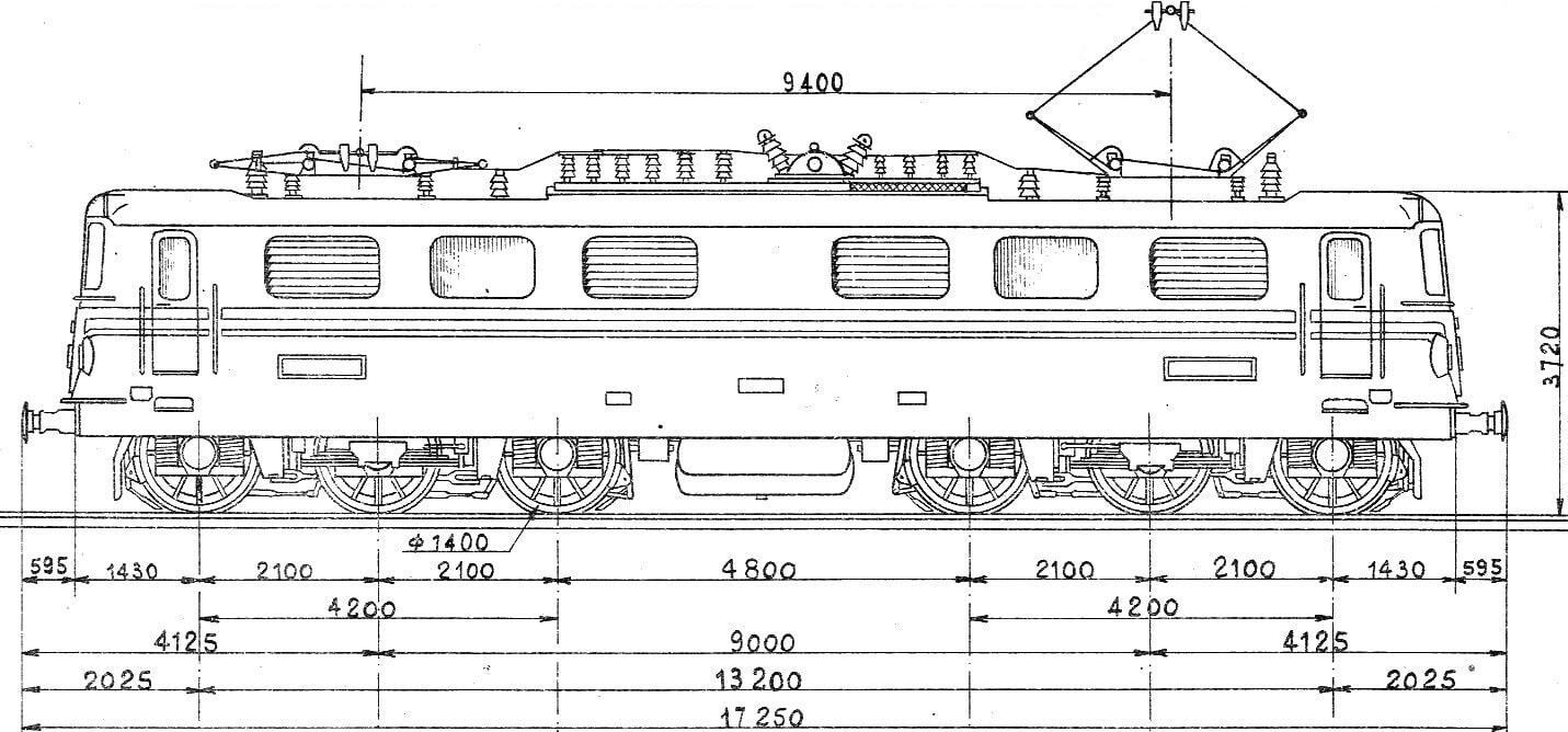 Diagramme de la CC 20001 ex CC 6051