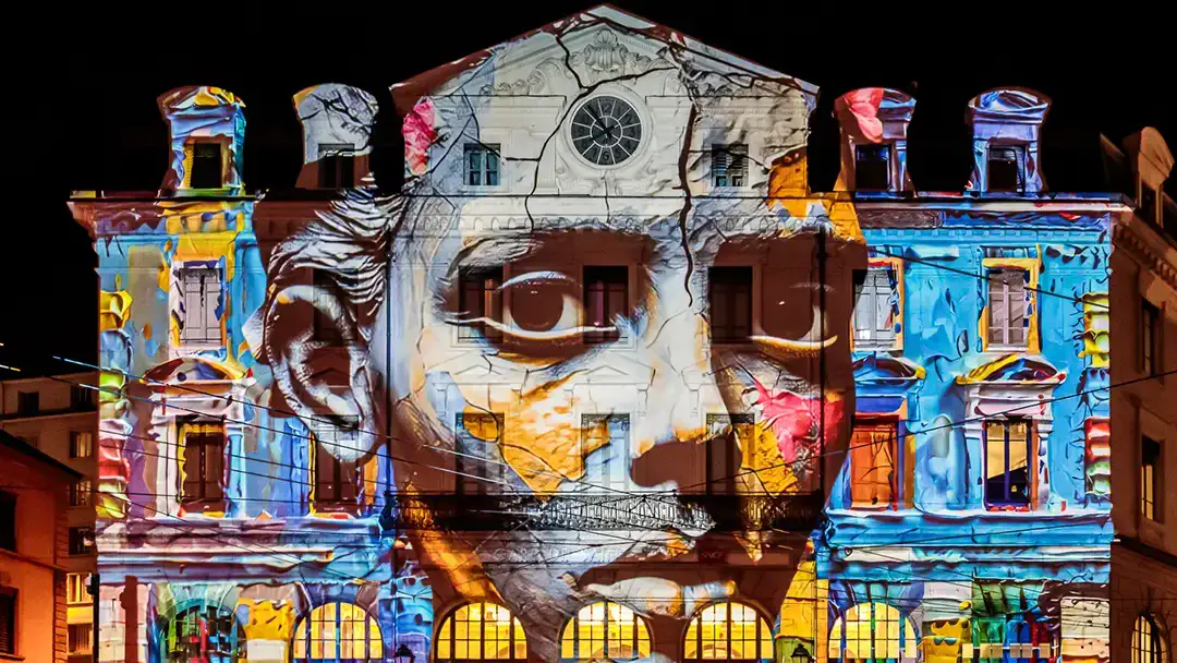 Train de la Fête des Lumières de Lyon
